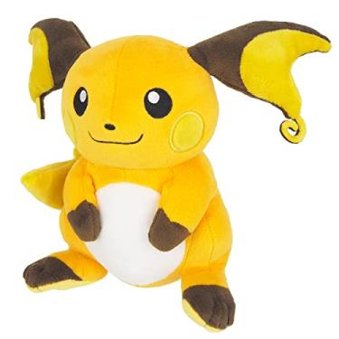 Imagem de Sanei Pokémon Peluche de pelúcia original, coleção All Star, Pikachu Raichu 18 cm PP79