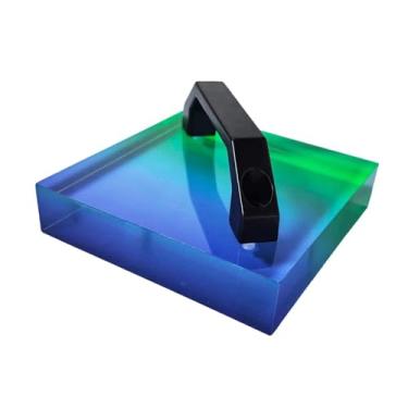 Imagem de Fancyes de resfriamento com alça, ferramenta artesanal ergonômica e reutilizável em acrílico, suprimentos para prensa térmica para sublimação de