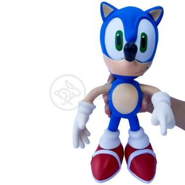 Imagem de Boneco Action Figure Sonic Grande Super Size - 23Cm - Sonic