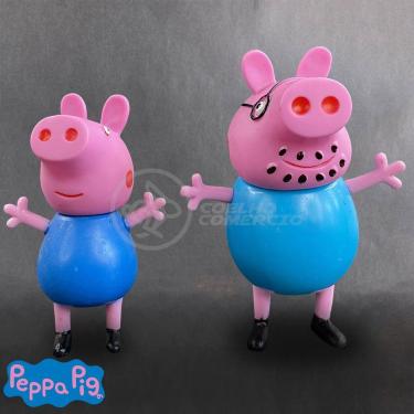Imagem de Kit Infantil 4 Bonecos Familia Peppa Pig