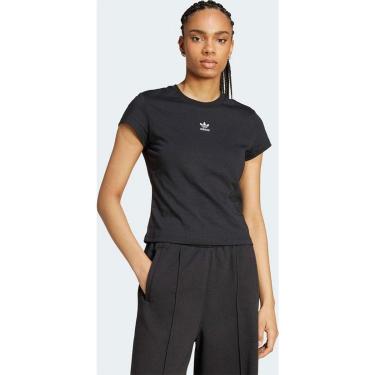 Imagem de Camiseta Adidas Ess Slim Preta-Feminino