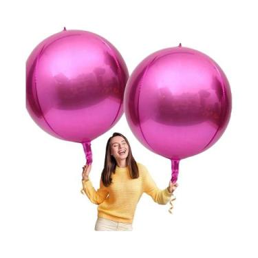 Imagem de Balões De Alumínio Dourado, Prateado, Verde E Vermelho De 32 Polegadas