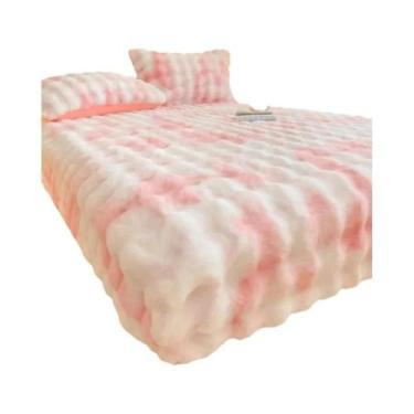 Imagem de Lençol De Cama Quente E Macio De Inverno, Protetor De Colchão Elástico