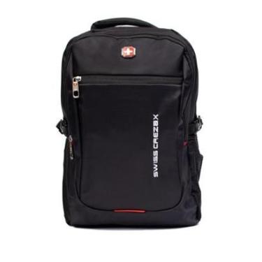 Imagem de Mochila Unissex Swiss Crezax Executiva Vermelho/Preto-Unissex