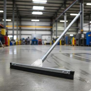 Imagem de Rodo de Limpeza Pesada Profissional Resistente Durável 40 cm com Cabo 