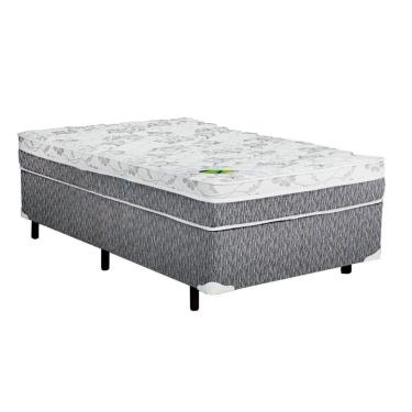 Imagem de Colchão Queen Espuma Compact Ag 65 / D33 / Aspen Super Pró Saúde Pillow (158X198X24) - Luckspuma