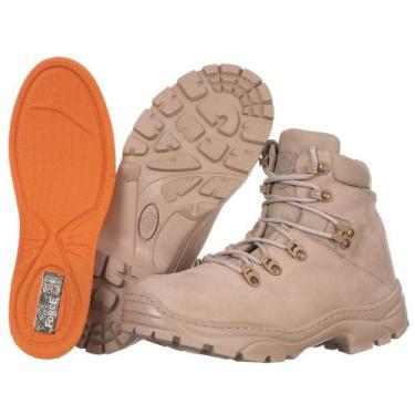Imagem de Bota Cano Curto Force Militar Griffon Areia Calçados Adulto : 36