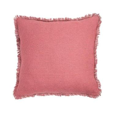 Imagem de Capa de Almofada com franjas Galah - Rosa - Westwing Collection, Rosa