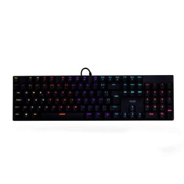 Imagem de Teclado Mecânico Gamer Dazz Orion Essential RGB ABNT2 Preto - 62000130
