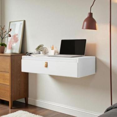 Imagem de Bancada Supensa Para Notebook Branco - Drop de Casa