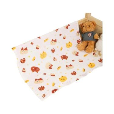 Imagem de Toalha De Banho De Algodão Para Bebês Meninos E Meninas, 4 Camadas De 