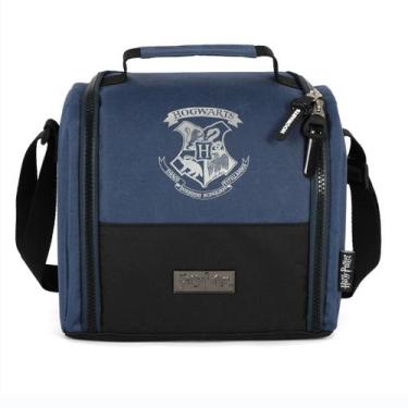 Imagem de Lancheira Térmica HARRY POTTER HOGWARTS Luxcel LA49753 Azul