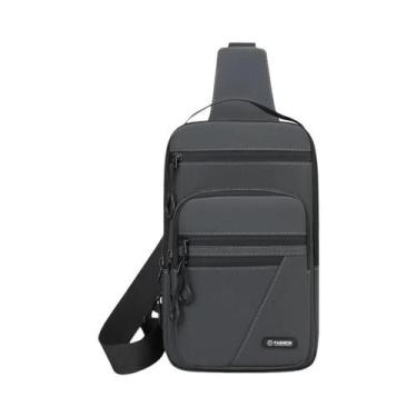 Imagem de Bolsa Transversal Masculina Leve De Nylon Multifuncional Para Uso Diár