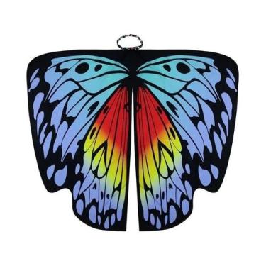 Imagem de Fantasia De Asas De Borboleta Para Crianças E Mulheres, Capa De Cospla