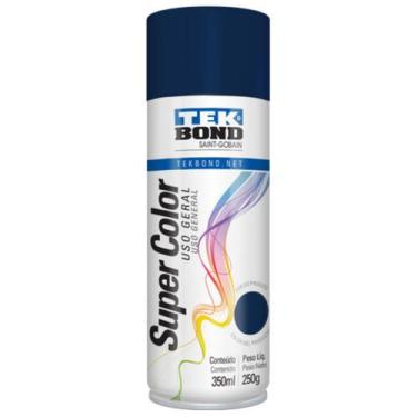 Imagem de Tinta Tekbond Uso Geral Spray Azul Escuro 350ml
