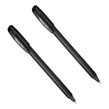 Imagem de Kit 2 Canetas PRETO Energel 0,7 Mm Makkuro PENTEL - BL417-A