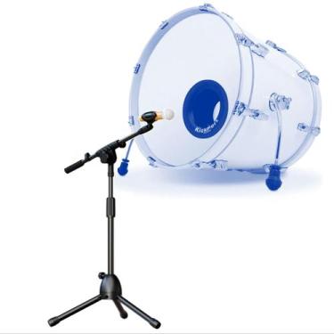 Imagem de Mini Pedestal Para Microfone P/ Bumbo Violão Amplificador Estúdio Grav