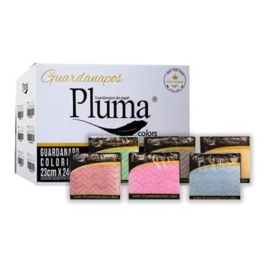 Imagem de Guardanapo De Papel 23x24 Colorido C/ 250 Unidades - Pluma, Preto