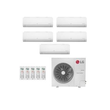 Imagem de Ar-Condicionado Multi Split Inverter LG 48.000 (5x Evap HW 12.000) Só Frio 220V