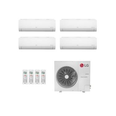 Imagem de Ar-Condicionado Multi Split Inverter LG 48.000 (2x Evap HW 12.000 + 2x Evap HW 24.000) Só Frio 220V