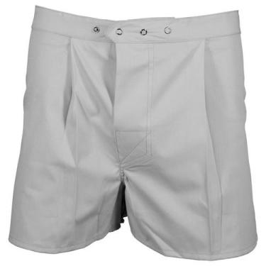 Imagem de Cueca Samba-Canção de Botão (Pressão) Candisani - 8100, Cinza, G