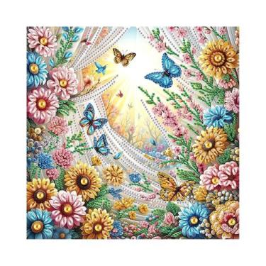 Imagem de Kit De Pintura Em Diamante Para Iniciantes Adultos Com Formato Especia