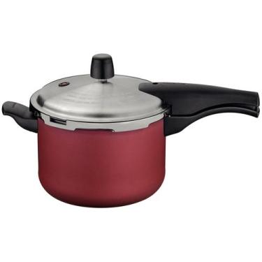 Imagem de Panela Pressão 20cm 4,5L Tramontina Vancouver Effect Antiaderente Star