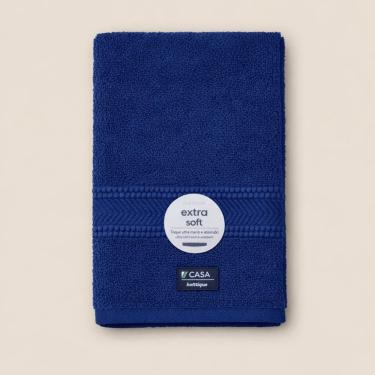Imagem de Toalha de Rosto 100% Algodão Amy Azul Sereno 48x80cm A\CASA Soft Touch