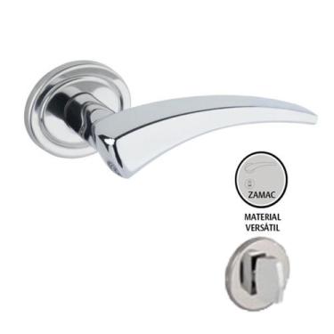 Imagem de Fechadura 401 Zamac 40mm Cromada Banheiro Lafonte - LA FONTE