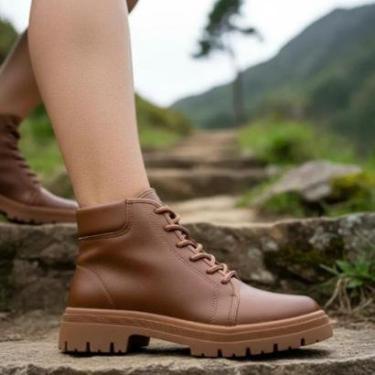 Imagem de Bota Coturno Moleca Solado Tratorado 5344.202-Feminino