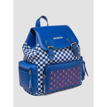 Imagem de Mochila Feminina Grande Azul - Go Back