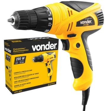 Imagem de Furadeira Parafusadeira Elétrica 280w 50hz/60hz FPV300 Vonder -, 220V