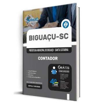 Imagem de Apostila Prefeitura de Biguaçu - SC - Contador - Editora Solução