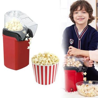 Imagem de Pipoqueira Ele Ar Quente Vermelha 1200W 220v Maquina Pipoca - Dolce Ma