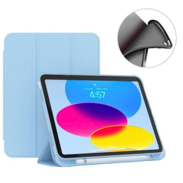 Imagem de Capa anti impacto em TPU para iPad 11 A16 - 11 Pol. A3355 - Genérica