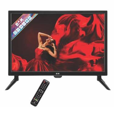 Imagem de TV Monitor Digital Led 24 Polegadas Televisão Full Hd 1920x1080 Bak BK