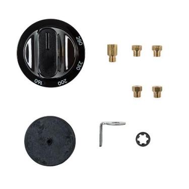 Imagem de Kit Conversão de Gás GLP/GN para Fogão Consul - W10761196, Sem Voltage
