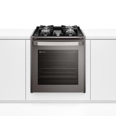 Imagem de Fogão de Embutir Electrolux Experience com Mesa Vidro e Grill Cinza - 