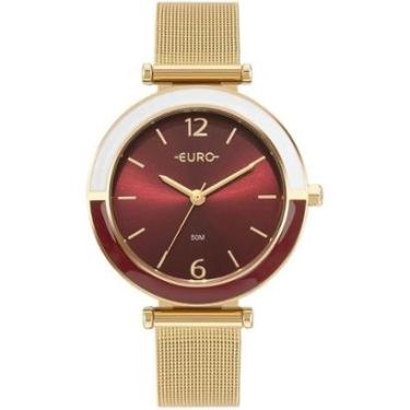 Imagem de Relógio Euro Feminino Glitz Dourado - EU2035YXQ/4V-Feminino