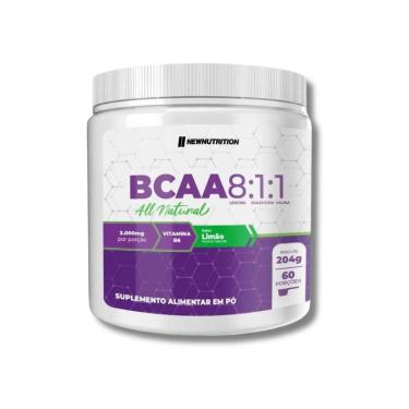 Imagem de Bcaa 8:1:1 - 204g Limão - NewNutriton-Masculino