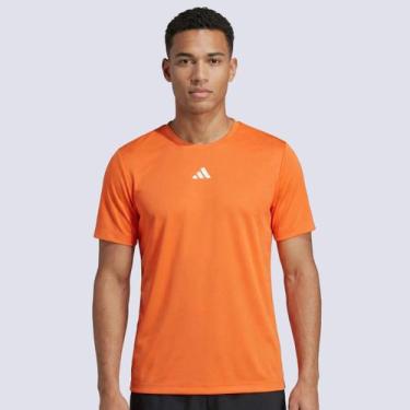 Imagem de Camiseta Adidas Treino Basic Laranja, M