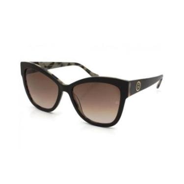 Imagem de Óculos Solar Ana Hickmann Ah90018 G01  Brilho Demi Lente  Degradê-Feminino