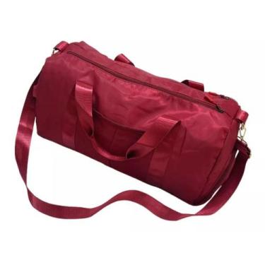 Imagem de Bolsa Mala Academia Viagem Fitness Transversal Casual, Vermelho