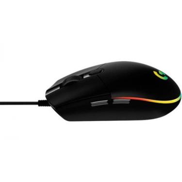 Imagem de Mouse Gamer Logitech G203 RGB Lightsync, 6 Botões, 8000 DPI, Preto - 9