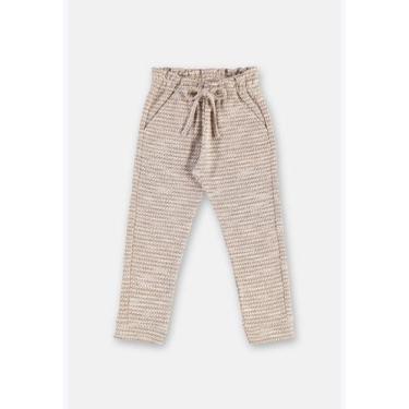 Imagem de Calça Infantil Menina Em Malha Tweed Up Baby, Rosa