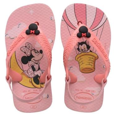 Imagem de Havaianas Baby Disney Classic Manga Rosa, 17-18