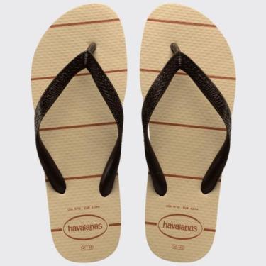 Imagem de Chinelo Masculino de Dedo Casual Havaianas Color Essential , Areia, 39