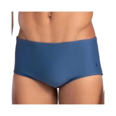 Imagem de Sunga Mash Adulto 302.16X Azul Jeans Escuro, XGG, Azul jeans escuro, 3