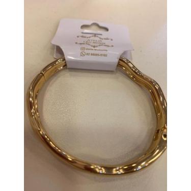 Imagem de Bracelete dourado duplo - Leu Muniz 