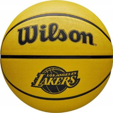 Imagem de Bola De Basquete Wilson NBA Team Tribute Los Angeles Lakers - Oficial,